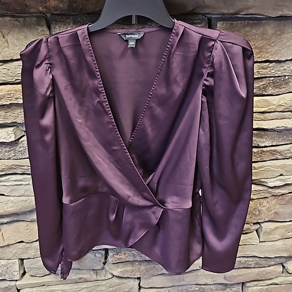 Express Tops - Express Silk Top L